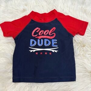 OshKosh B'gosh Red and Navy T-Shirt